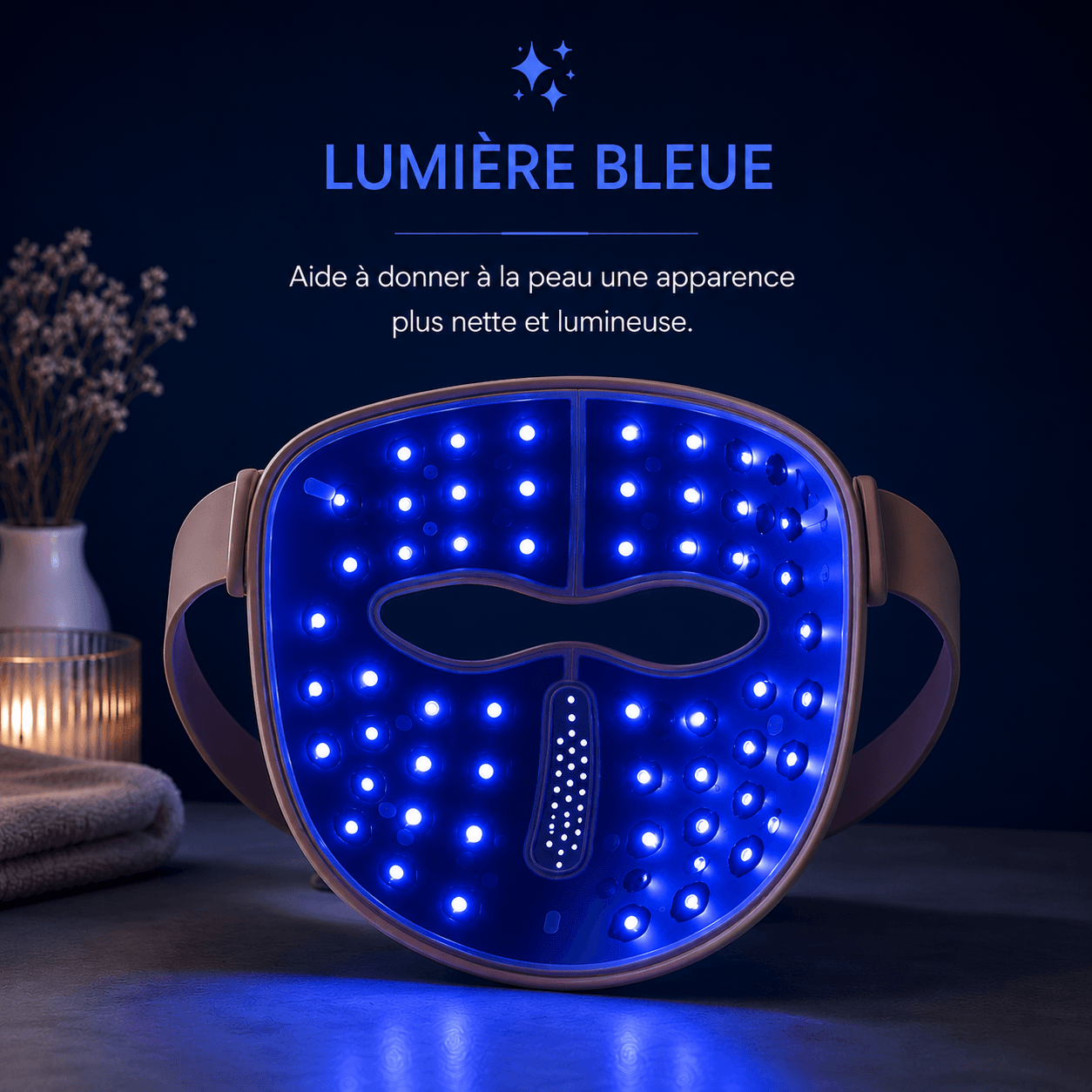 Masque LED de photothérapie NovaShop™
