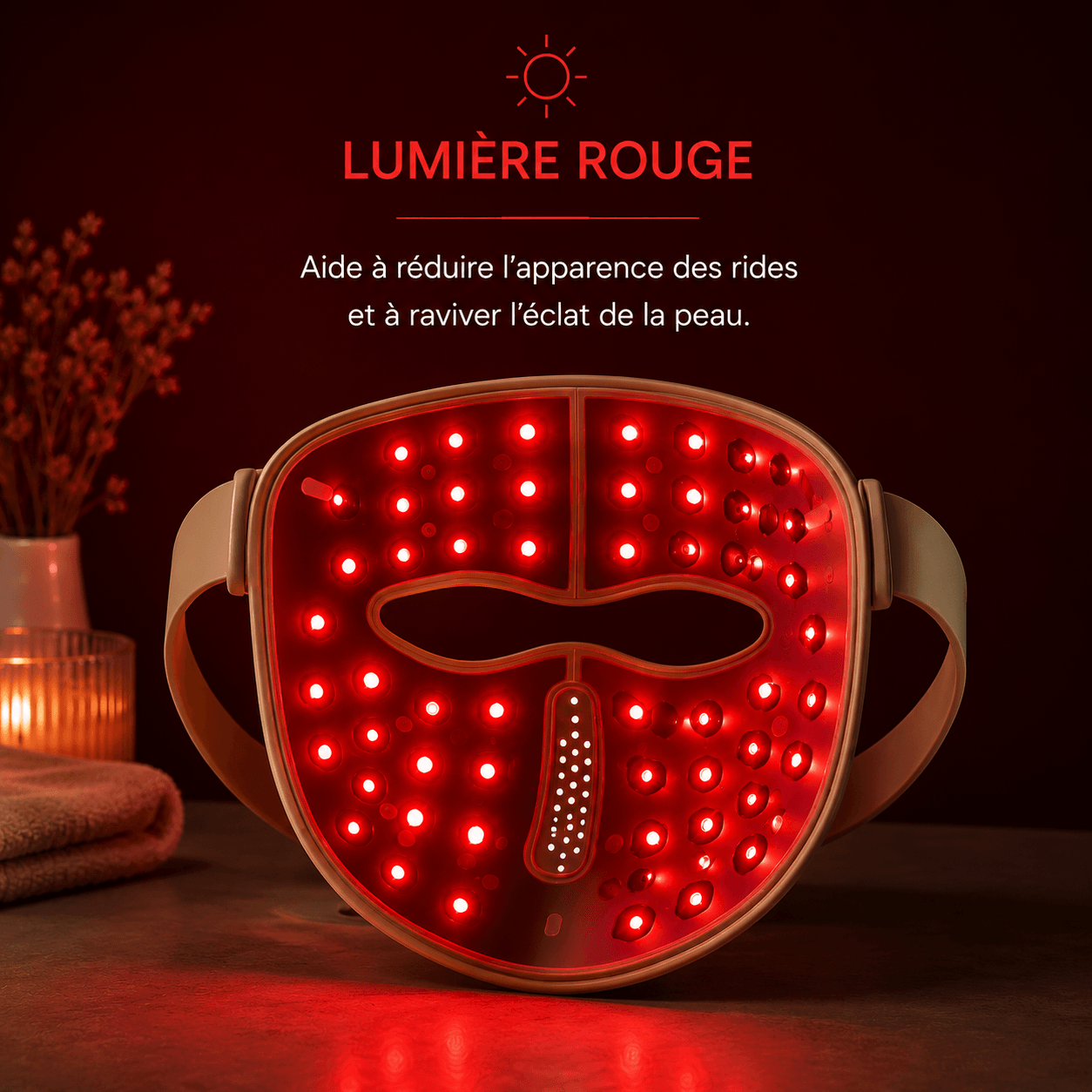 Masque LED de photothérapie NovaShop™